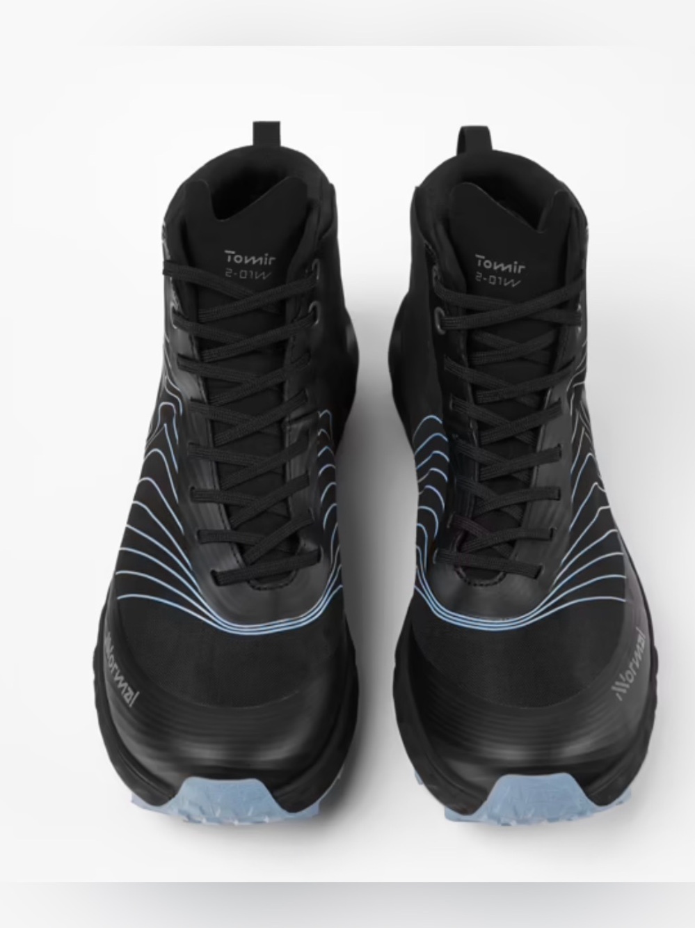 NNormal Shoes Томіг 01 Boots WF Shoes Black/Blue size 11